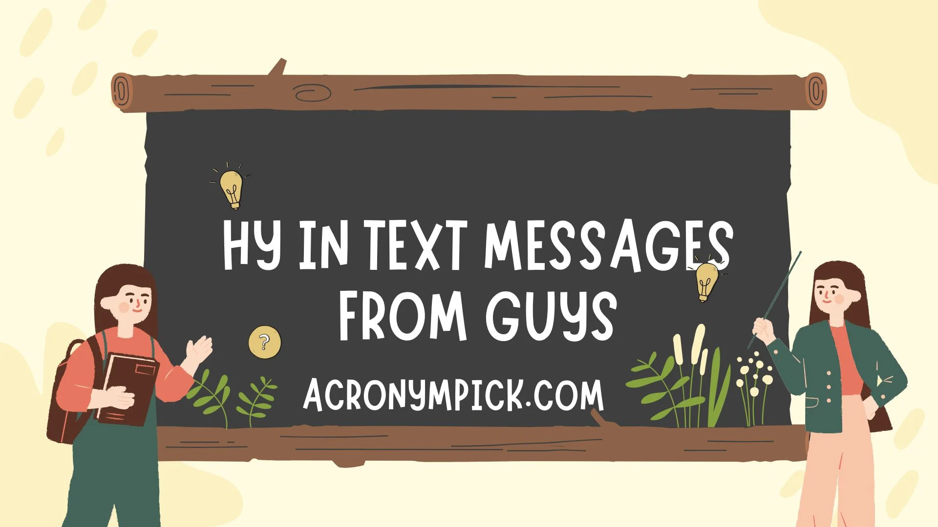 HY in Text Messages from Guys